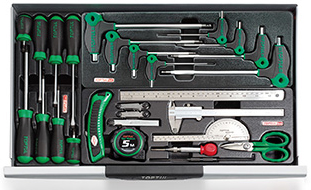 Tủ Đồ Nghề 7 Ngăn 229 Chi Tiết TOPTUL GCAJ0022