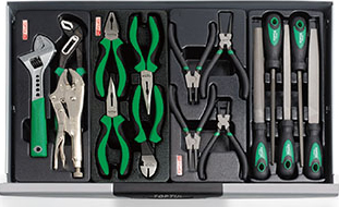 Tủ Đồ Nghề 7 Ngăn 229 Chi Tiết TOPTUL GCAJ0022