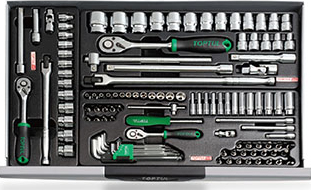 Tủ Đồ Nghề 7 Ngăn 229 Chi Tiết TOPTUL GCAJ0022