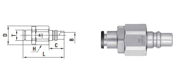 Khớp nối nhanh 02PC-6