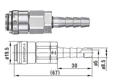 Khớp nối nhanh 02SH