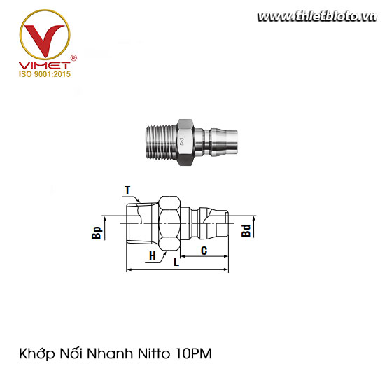 Khớp Nối Nitto 10PM