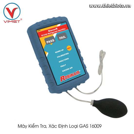 Máy kiểm tra, xác định loại GAS  16009 