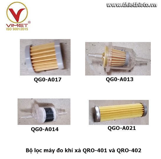 Bộ lọc máy đo khí xả QRO-401 / QRO-402