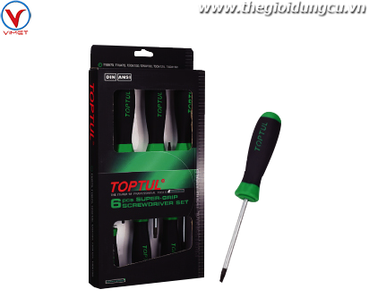 Bộ tua vít sao lỗ 6 chi tiết Toptul GAAE0610