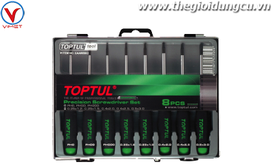 Bộ tua vít đa năng 8 chi tiết Toptul GAAW0802