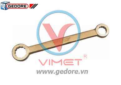 Cờ lê 2 đầu vòng thẳng GED0120001S Gedore