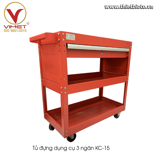 Tủ đựng dụng cụ 3 ngăn VIMET KC-15