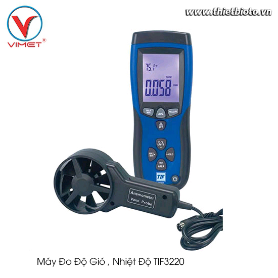 Máy đo độ gió , nhiệt độ   TIF3220 
