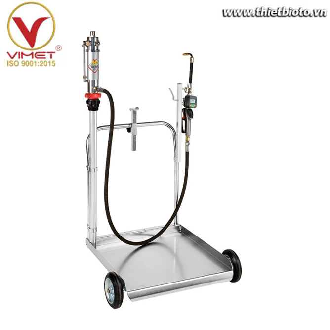 Trụ bơm nhớt di động có đồng hồ đo lưu lượng 20 lít/phút Raasm 37200